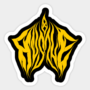 Hustle 8 - Gold Sticker